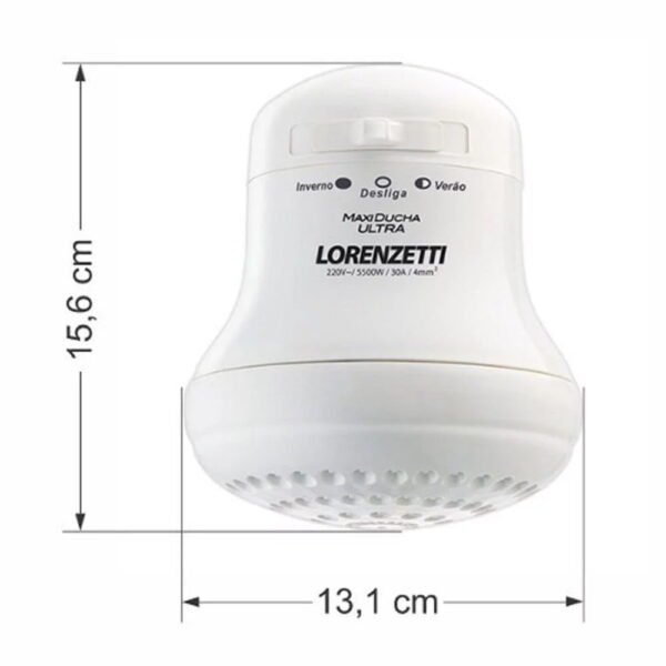 DUCHA LORENZETTI MAXI DUCHA ULTRA 220 V / 5500 W - Image 3